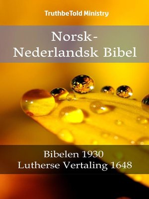 cover image of Norsk-Nederlandsk Bibel